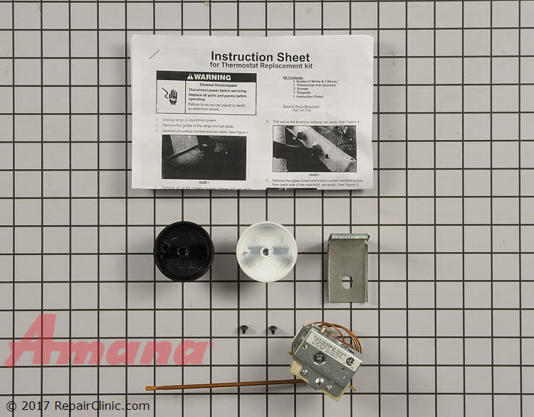 Oven Thermostat Fits for Amana , Whirlpool - W10641988