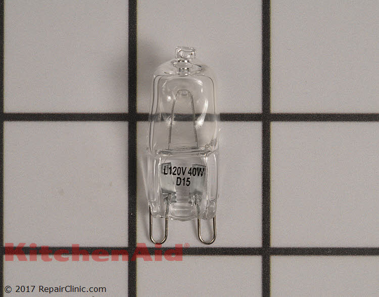 kitchenaid range hood light bulb