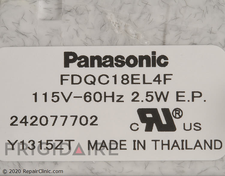 panasonic fan motor fdqc18el4f