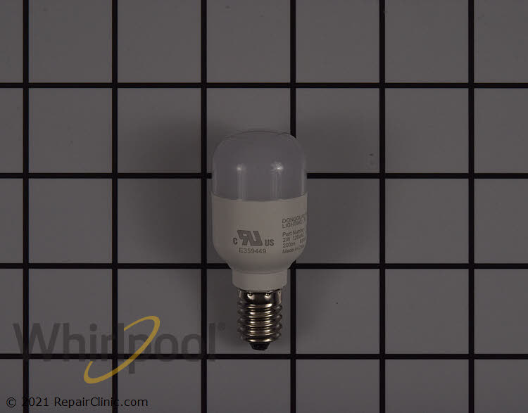 Whirlpool Refrigerator LED Light Bulb W11518235, Size: Standard