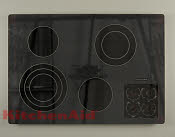 Kitchenaid glass cooktop best sale