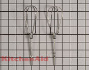 UpStart Components Hand Mixer Beaters Replacement for KitchenAid Khm9qgc5, Silver