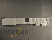 Whirlpool W10117748 / WPW10117748 Dishwasher Door Foam Insulation Strip