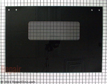 Outer Door Glass WB57K5307 Alternate Product View