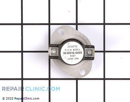 Cycling Thermostat WE4X594 Alternate Product View