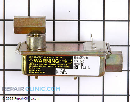 Gas Valve Assembly PB010083 Alternate Product View