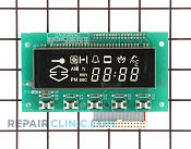 User Control and Display Board - Part # 423365 Mfg Part # 00166004