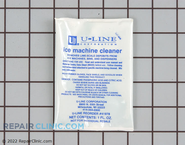 U-Line 80-55667-00 4 oz. Ice Machine Cleaner