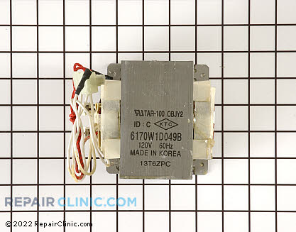 High Voltage Transformer WB20X10022 Alternate Product View