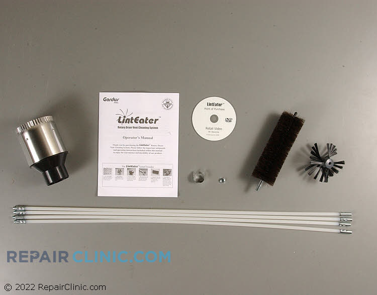 Gardus LintEater 10-Piece Dryer-Vent Cleaning System