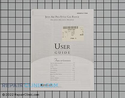 Owner's Manual 17664 Alternate Product View