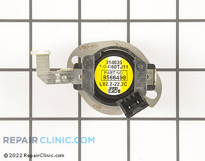 High Limit Thermostat WP8566498 Alternate Product View