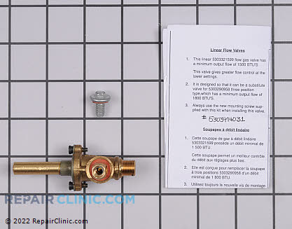 Surface Burner Valve 5303935234 Alternate Product View