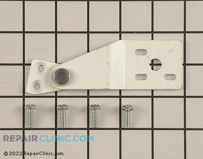 Top Hinge 242-1-WHT Alternate Product View