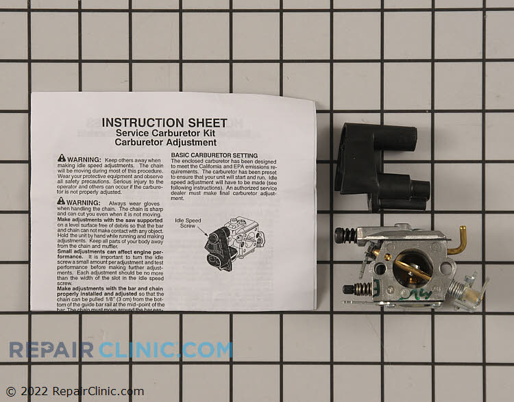 Bolens Lawn Mower Carburetor Replacement Parts Fast Shipping at