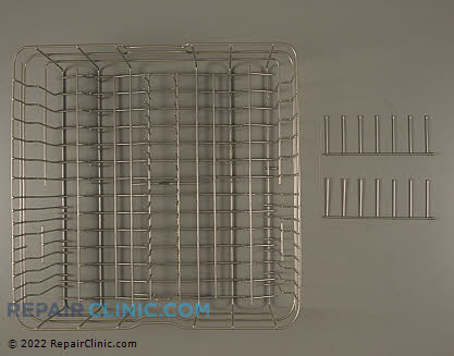 Upper Dishrack Assembly DW-0300-16 Alternate Product View