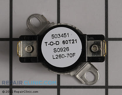 High Limit Thermostat WE04X27365 Alternate Product View
