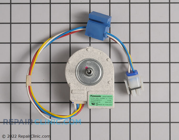 Evaporator Fan Motor WR60X10228 | RepairClinic.com