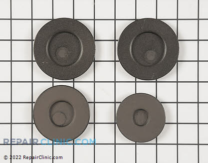 Surface Burner Cap WPW10170555 Alternate Product View