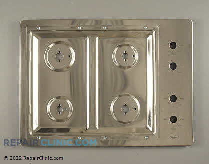 Metal Cooktop W10372900 Alternate Product View
