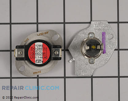 Thermal Fuse W10154212 Alternate Product View
