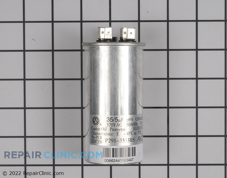 Dual Run Capacitor P291-3553RS | RepairClinic.com