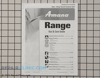 Manual 8113P449-60 Alternate Product View