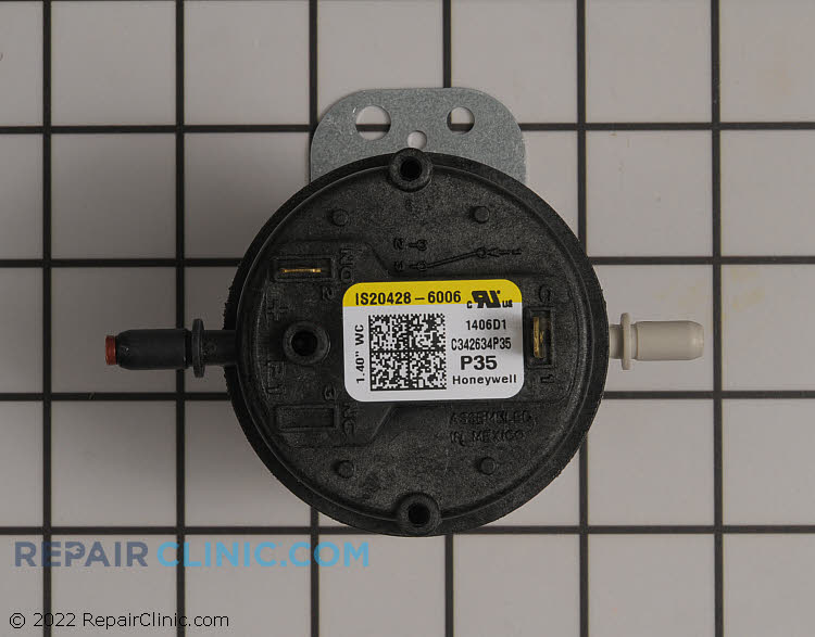 Furnace Pressure Switch - SWT03221 | Fast Shipping - Repair Clinic