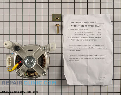Drive Motor WH20X10078 Alternate Product View