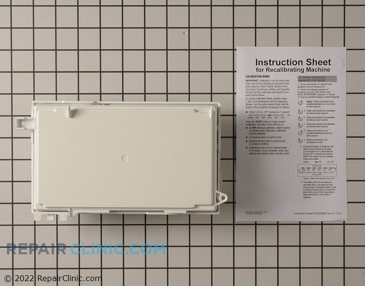 Washing Machine Control Board - W10480126 | Fast Shipping - Repair Clinic