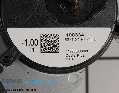 Pressure Switch S1-02434681000 Alternate Product View