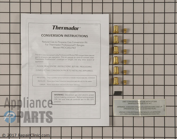 Conversion Kit 00489122 Appliance Parts