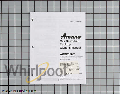 Owner's Manual 31817801 Alternate Product View