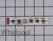 User Control and Display Board - Part # 1621497 Mfg Part # W10298152