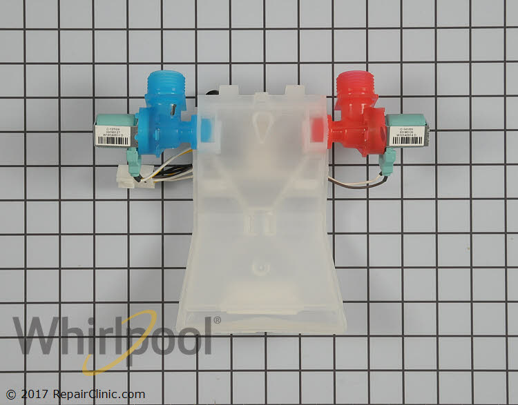 Water Inlet Valve WPW10144820 | Whirlpool Replacement Parts