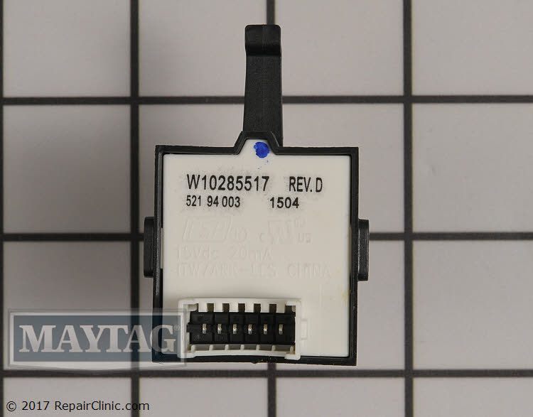 Selector Switch WPW10285517 | Maytag Replacement Parts