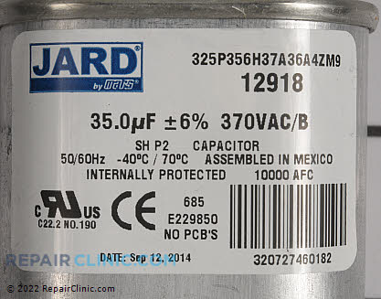 Run Capacitor C335L Alternate Product View