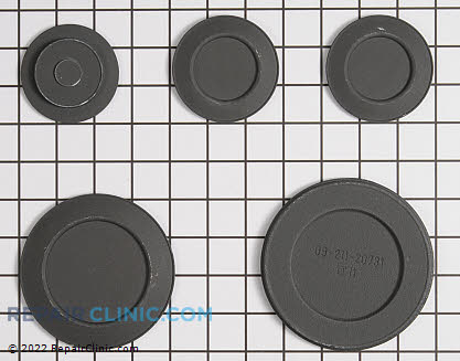 Surface Burner Cap W10876582 Alternate Product View