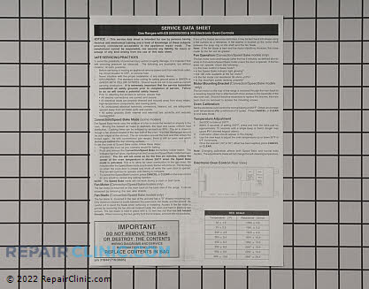 Tech Sheet 316441716 Alternate Product View