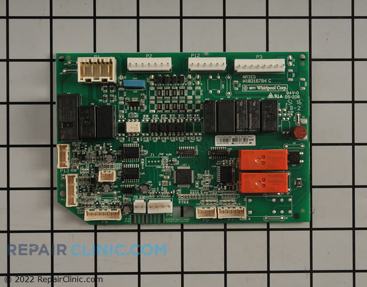 Refrigerator Main Control Board - W10843055 | Fast Shipping - Repair Clinic