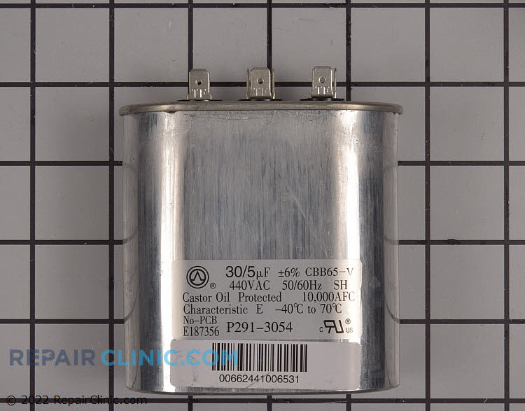 Dual Run Capacitor - P291-3054 | Fast Shipping - Repair Clinic