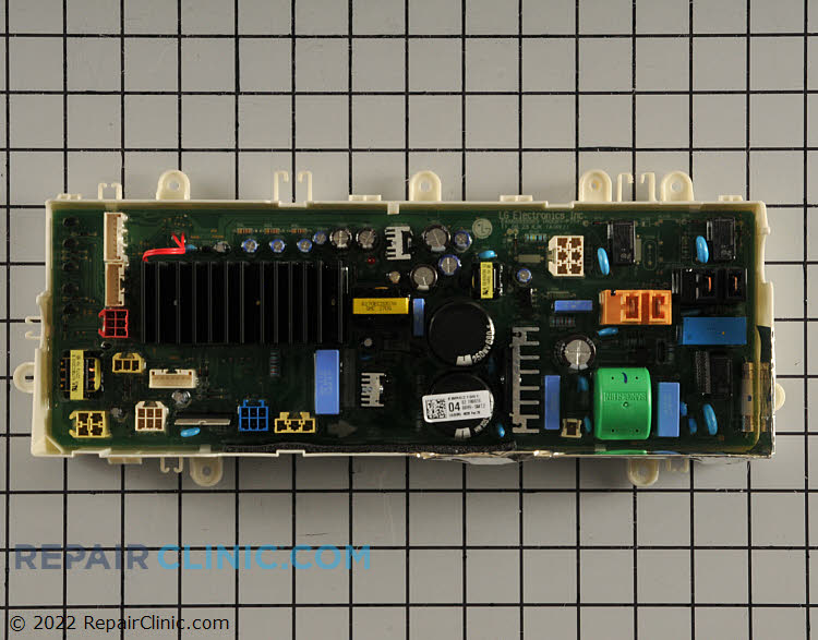 Washing machine main power control board assembly