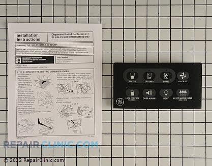 Dispenser Control Board WR55X10298 Alternate Product View