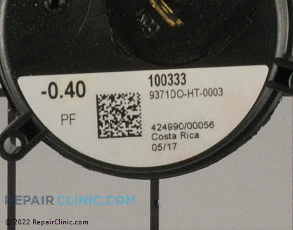 Pressure Switch S1-02434680000 Alternate Product View