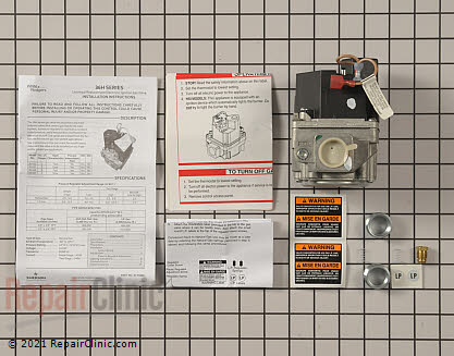 Gas Valve Assembly 18M65 Alternate Product View