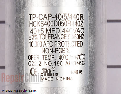 Run Capacitor 1086639 Alternate Product View