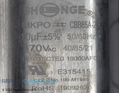 Run Capacitor L01I003 Alternate Product View