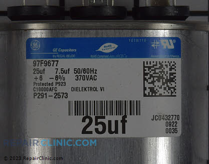 Dual Run Capacitor P291-2573 Alternate Product View